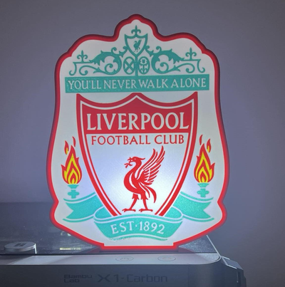 epl liverpool boite lumière by condamner loisir diy sport air football football 3d print model - Mito3D