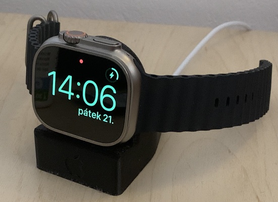 apple watch ultra charger remixed by 3d servis household house models drzaknabijecky 3d print model - Mito3D