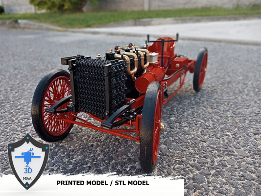 ford 999 rc model 1 10 by martinbrida hobby & diy engine tire gearbox gera gear exhaus rim outdoor 3d print model - Mito3D