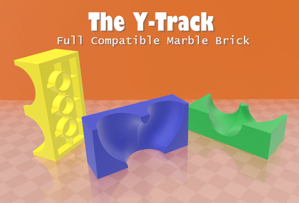 y pista 2x4 3x4 4x4 versão hubelino by bambam projeto brinquedos jogos divisor duplo track tijolo legoduplo 3d print model - Mito3D