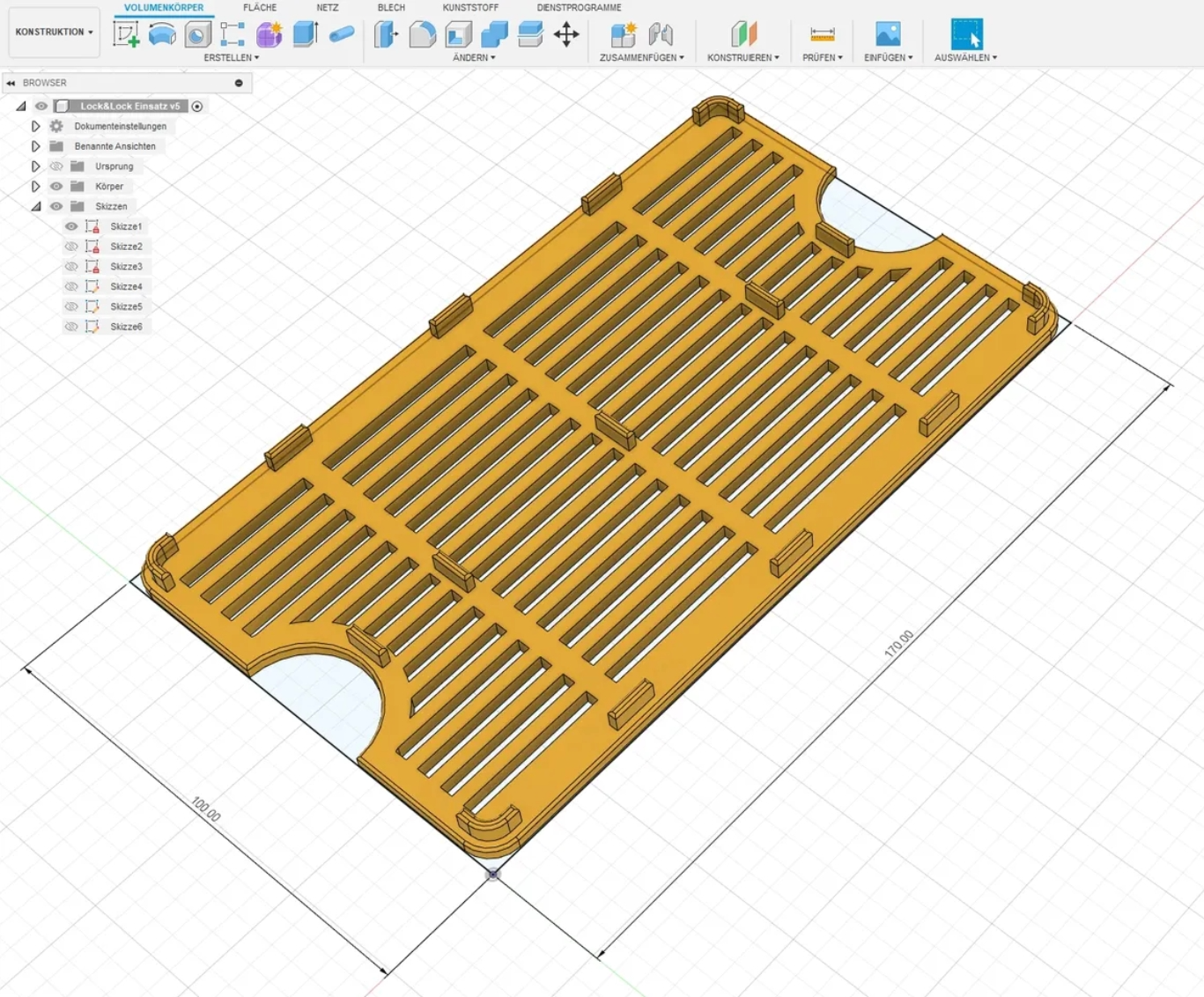 bloquear inserto tamiz by revista casa modelos 3D print model - Mito3D