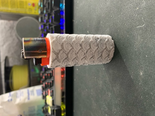 wave clipper case remixed by adam van k tools gadgets smoking lighter lighting weed clippers clipperlighter 3d print model - Mito3D