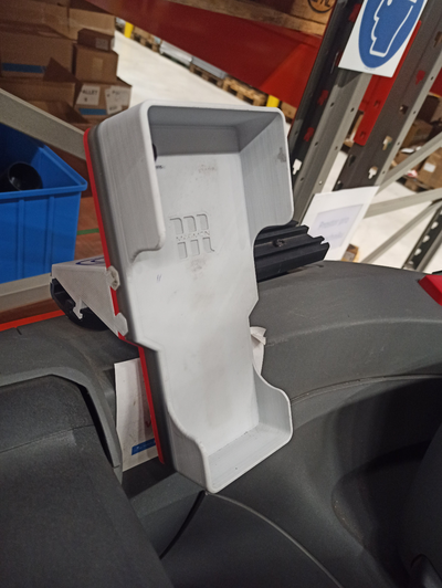 soporte cebra escáneres dr k na concreto tn je tip mc3300 similares by pokec213 herramientas organizadores toyota camión retráctil alcanzar escáner accesorios almacén material 3d print model - Mito3D