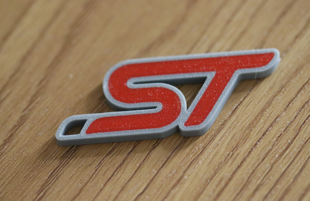 ford st by marcsloan85 art 2d logo speed super 3d print model - Mito3D