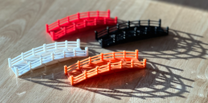 blanco castillo juego mesa puente remezclado by kevjduffy juguetes juegos tablero accesorios componentes accesorio 3d print model - Mito3D