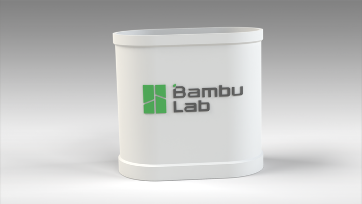 lixo bin by 3d impressão mestres cubo ferramentas organizadores organizador bambu laboratório a1 multicolorido multi 3d print model - Mito3D