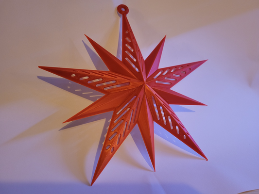 christmas star version 4 by savo3d household festivities xmas decor deco decoartions 3d print model - Mito3D