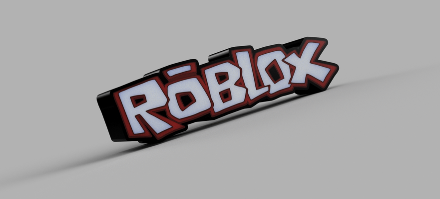 roblox hafif kutu by dlugin2 sanat işaretler logolar robloxlogo oyun 3d print model - Mito3D