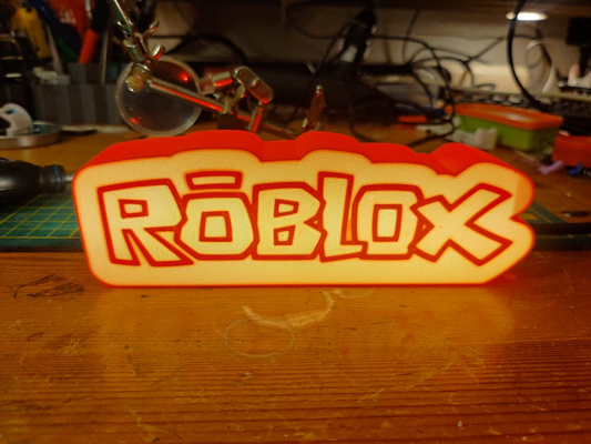 roblox notte lampada by scala alimentare domestico arredamento guidato lightbox giochi ragazzo ragazzi fai luce scatola gioco giochi 3d print model - Mito3D