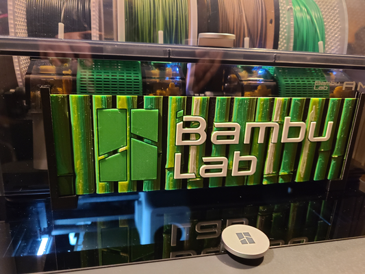 bambú bambu laboratorio filamento pintura by algarabía hiloz arte 2d bambulab forja sombreros ams amsdeco decoraciones accesorios accesorio x1c p1s 3d print model - Mito3D