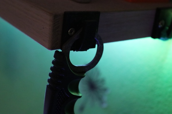 karambit suporte by pirobanano ferramentas aparelhos porta faca csgo csgoknife 3d print model - Mito3D