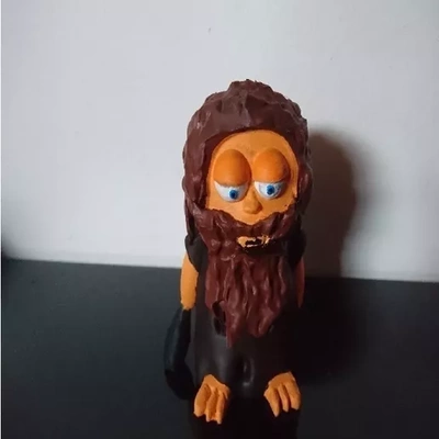 caveman by 3d-wex toys & games characters figure anime muz jeskynni neanderthal neandrthal 3d print model - Mito3D