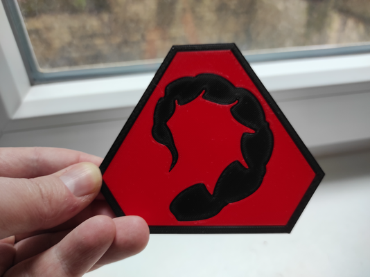 command conquer - nod coaster by kikaster6 household decor gdi gaming drink 3d print model - Mito3D