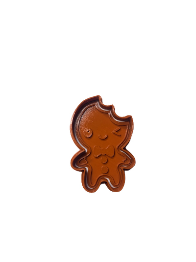 gingerbread cookie cutter by samactivity toys & games cookiecutter 3d print model - Mito3D