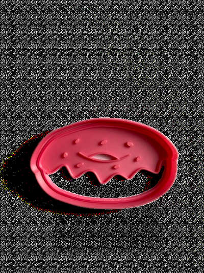 rosquinha biscoito cortador by samatividade brinquedos jogos doce cortador 3d print model - Mito3D