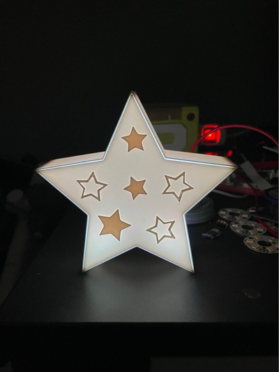 christmas star by sajmon162 household decor 3d print model - Mito3D