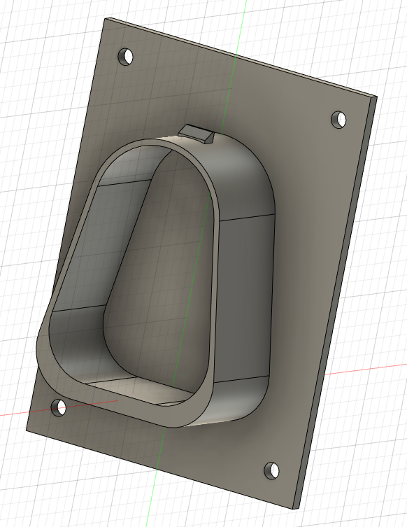 ccs wall mount plate by roguemedic hobby & diy vehicles electricvehicle 3D print model - Mito3D