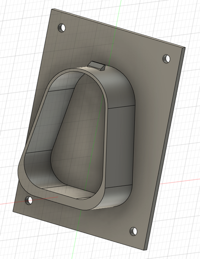 ccs wall mount plate by roguemedic hobby & diy vehicles electricvehicle 3d print model - Mito3D