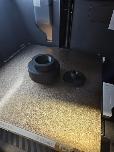 snapmaker rotativo ferramenta vidro adaptador by mwdesign 3d impressora acessórios laser 3d print model - Mito3D