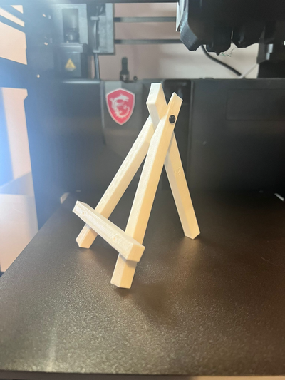 easel stand by fatalchaos25 art models 3d print model - Mito3D