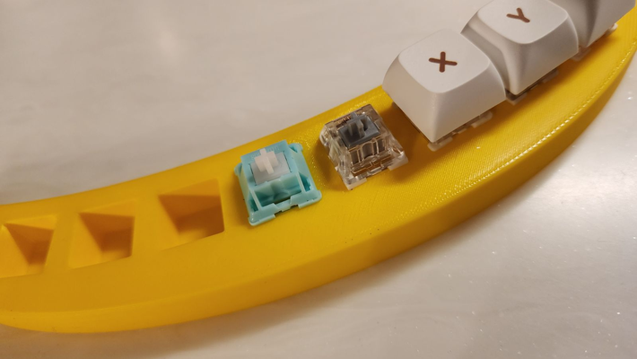 banana switch holder by jlifer tools gadgets 8x 3d print model - Mito3D