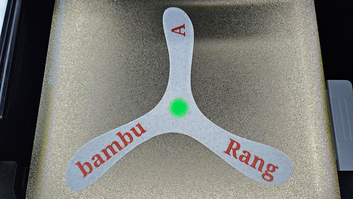 bambu-a-rang by maker dave hobby & diy sport outdoors flight bangerang fly toy launch throw boomerang 3d print model - Mito3D