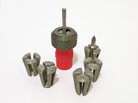 collet chuck assortment by lobocnc tools colletchuck 3d print model - Mito3D