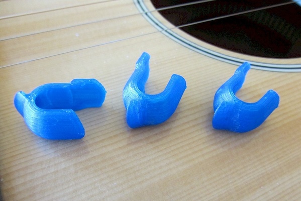 dedo escoge by lobocnc pasatiempo bricolaje diy música recoger púa guitarra thingiverse 3d print model - Mito3D