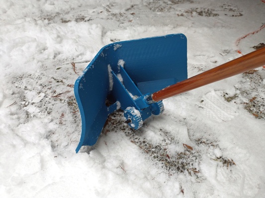 marchant neige charrue by lobocnc ménage jardin chose universelle 3d print model - Mito3D