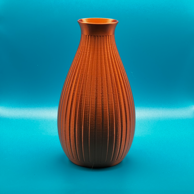 strukturiert vase by h3li0 haushalt dekor haus 3d print model - Mito3D