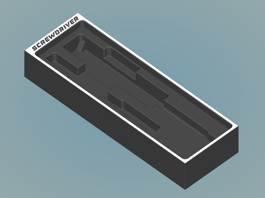 baba organizatör eklemek tornavida 6x2 by gevrek araçlar organizatörler 3d print model - Mito3D