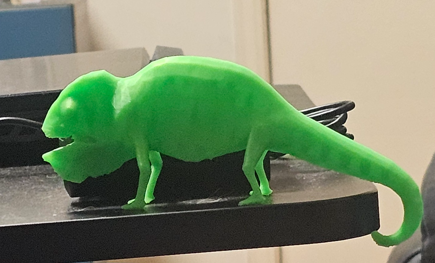 caméléon by beamr39 miniatures créatures lézard reptile 3D print model - Mito3D