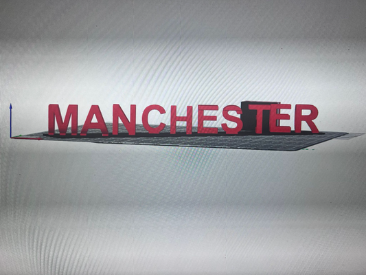 manchester unidos transformando by fatalchaos25 arte 2d 3d print model - Mito3D