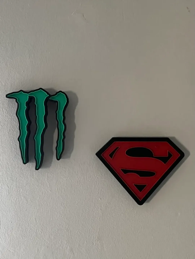 monster energy by chris vienna art signs & logos 3d print model - Mito3D