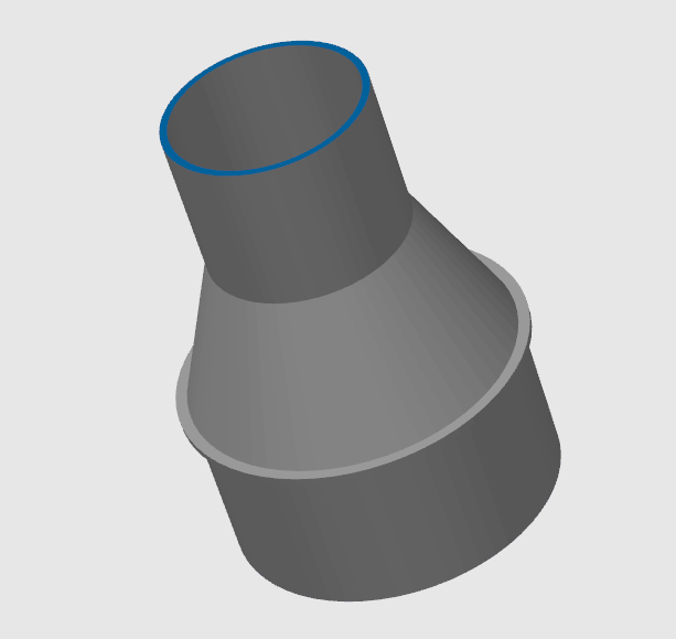 scheppach hbs 261 to hd12 40mm out 62mm in remixed by regarnogal tools machine scheppachhbs261 adapter vacuum vacuumcleaner tool bandsaege bandsaw absauganlage absaugadapter attachment 3D print model - Mito3D