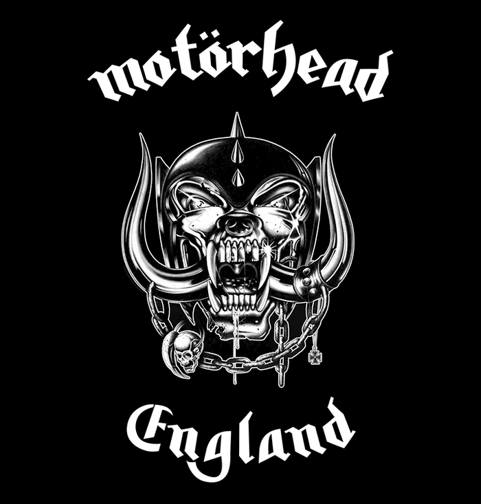 mot cabeça inglaterra parede decoração 3 cores by s1rkhain arte 2d lemmy motor 3D print model - Mito3D