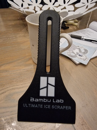 bambu ice scraper remixed by mkersjes hobby & diy vehicles 3d print model - Mito3D