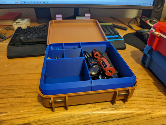 box tablett neu gemischt by korlak88tpl werkzeuge veranstalter werkzeug organisator 3d print model - Mito3D