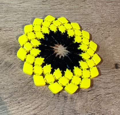 girasol tela portavasos color ams remezclar remezclado by letitbe 7 casa modelos flexible flexionar 3d print model - Mito3D