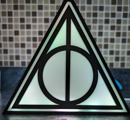 mortale cavità luce scatola by mjharrop arte segni loghi harry vasaio jkrowling guidato veloce wizzard 3d print model - Mito3D