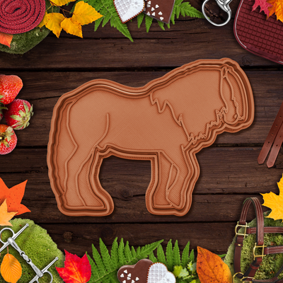 cavallo così biscotto taglierina francobollo by indibili passatempo fai natale 2023 2024 natale christmascookiecutter timbro biscotti frese cookiescutter cookiesstamp equitazione indietro pony argilla 3d print model - Mito3D