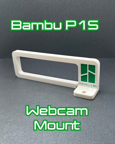 bambu p1s web kamerası binmek by pembe 3dp 3d yazıcı aksesuarlar kamera yuvası 3d print model - Mito3D