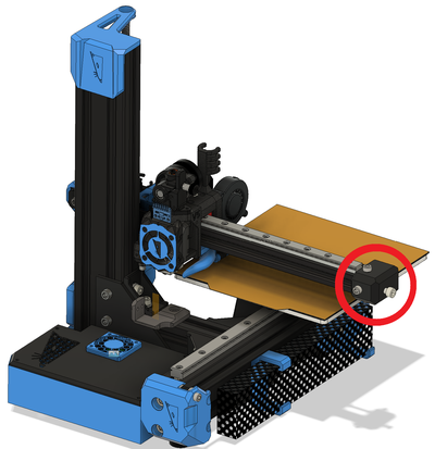 v minion x belt tenditore by uomo 3d stampante parti cintura tensione servitore ratrig 3d print model - Mito3D