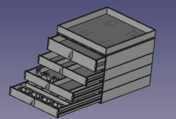 werkzeugbox by thunderbee99 3d drucker zubehör werkzeug 3d print model - Mito3D