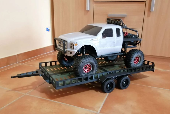 rc remolque by bedrich pasatiempo bricolaje diy coche vehiculo 3d print model - Mito3D