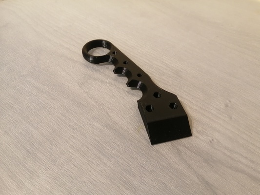 karambit piano stampa raschietto by diverso bedrich 3d stampante accessori stampa 3d print model - Mito3D