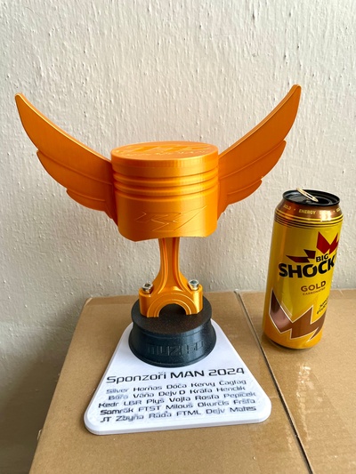 piston wings cup by rostap hobby & diy sport outdoors trophy race 3d print model - Mito3D