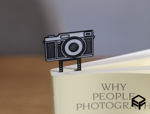 fotografia amante segnalibro by ff3d makes arte 2d foto libro vintage 3d print model - Mito3D