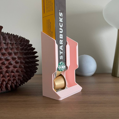 nespresso kappen halter unterstützung 2 einheiten by alta3dpstudio haushalt haus modelle kaffee nespressokapsel kapseln nespressocapsulesholder veranstalter 3d print model - Mito3D