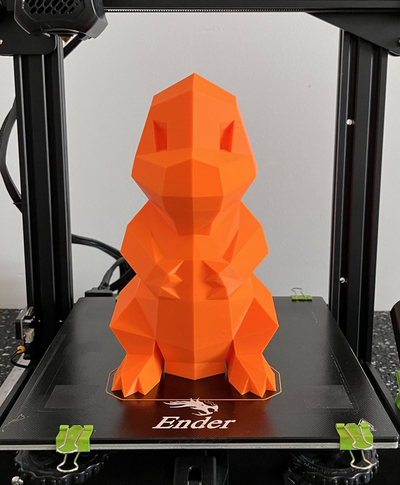 salvadanaio lowpoly charmander pokemon facile to stampa by liscio giocattoli giochi personaggi pikachu hucha divertimento ragazzi giocattolo natale natale regalo perfetto collezioni moneta banca squirtle 3d print model - Mito3D